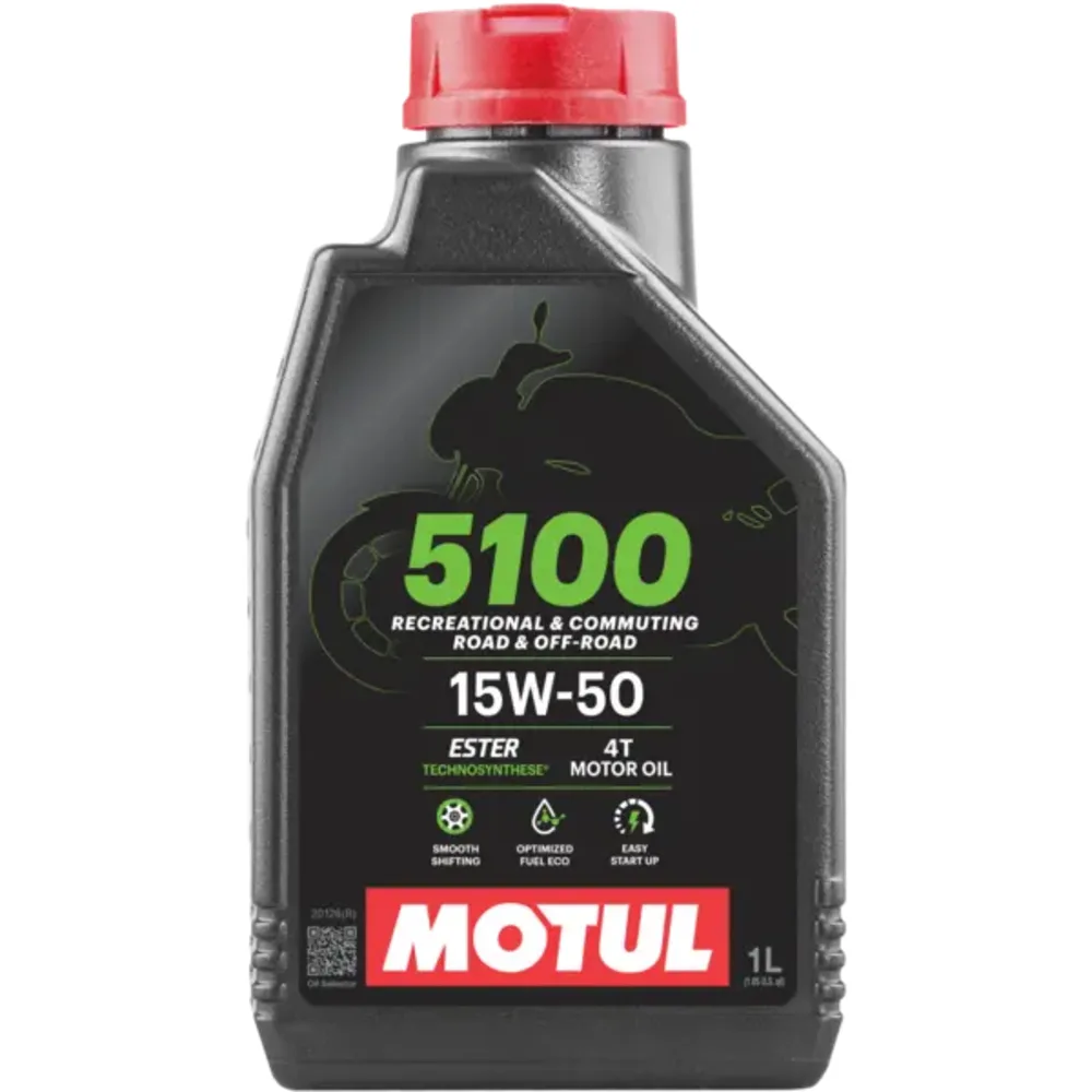 Motul 5100 4T 15W-50 4 Stroke Semi Synthetic Motorcycle