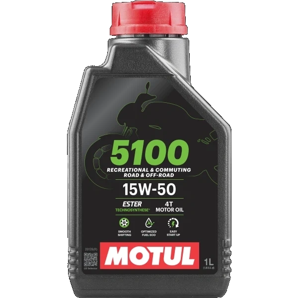 MOTUL 5100 15W-50 4T 1L MOTUL 5100 15W-50 4T - Image 1