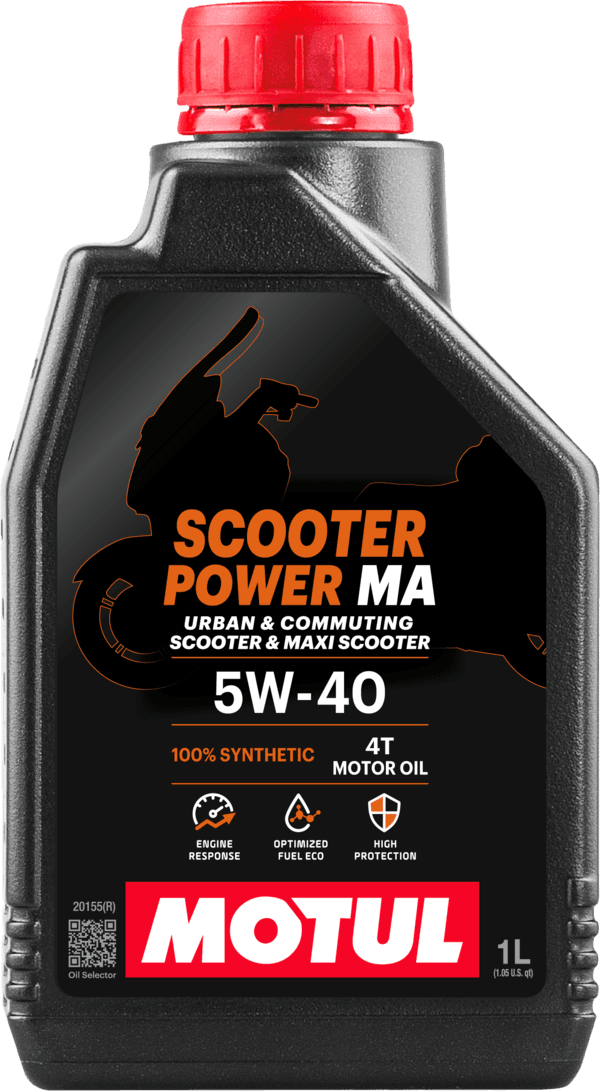 MOTUL SCOOTER POWER 5W-40 MA 4T MOTUL SCOOTER POWER 5W-40 MA 4T - Image 1